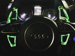 Audi R8 / RS3 / RS4 / RS5 / TTRS Carbono Forjado Rueda Palancas de cambio - Armaspeed