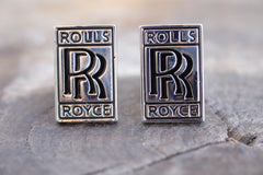 Gemelos hombre - Logo Rolls Royce