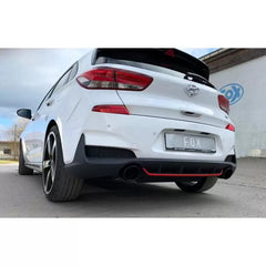 Colas negras para silencioso original 129×106 type 32 – Hyundai i30N Performance (Fox)