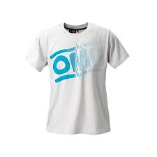 Camiseta logo Omp blanca - T.S