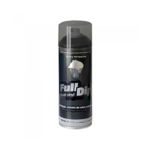 Bote de spray Full Dip 400ml - Hyper black metallic