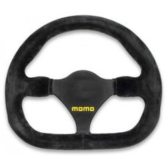 VOLANTE MOMO F1 MOD.27 290 NEGRO SUEDE 290MM