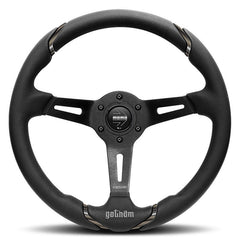 VOLANTE MOMO GOTHAM 350 MM PIEL NEGRA